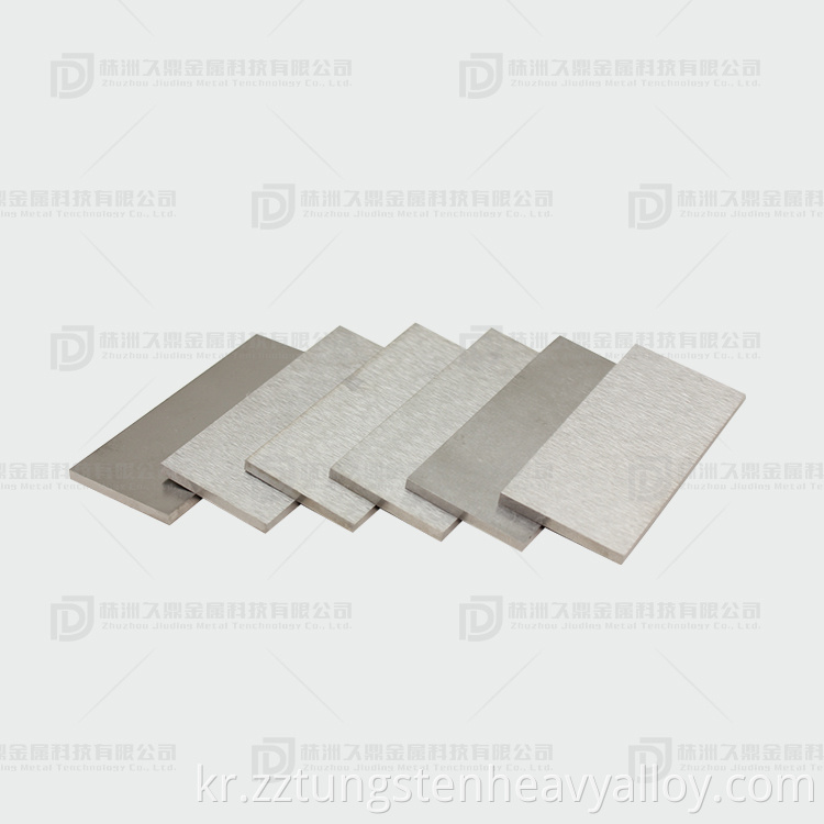 Tungsten alloy sheet/plate/blank/block